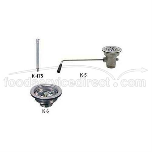 Stainless Steel Legs With Stainless Steel Bullet Feet For Dishtable.