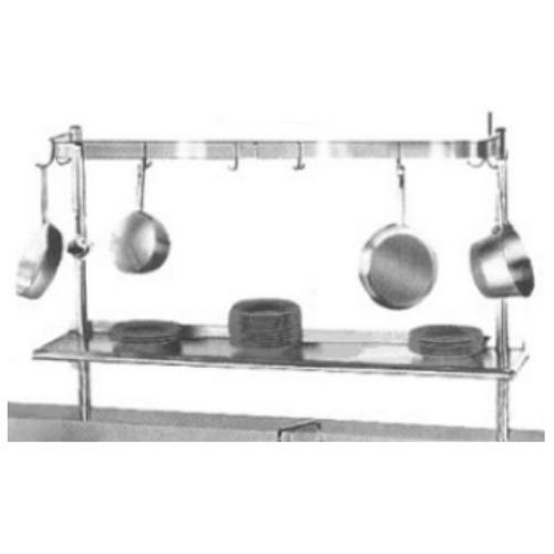 Advance Tabco Stainless Steel Pot Rack Only - Per Lin Feet.