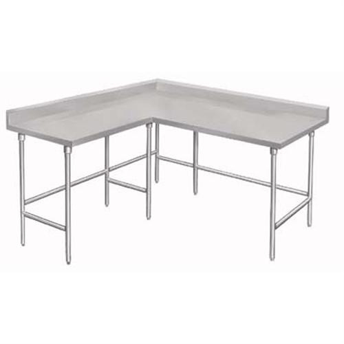 Stainless Steel Korner Table, 24 x 120 inch.