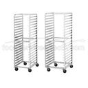 Aluminum Welded, 10 Pan Rack - Curved Top, 3 inch Shelf Spacing Front Load.