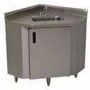 Stainless Steel Korner Cabinet for Sink. Size : 24 inch X 31 inch.