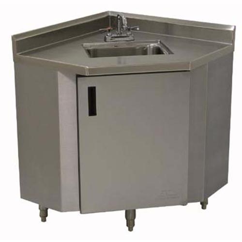 Stainless Steel Korner Cabinet for Sink. Size : 24 inch X 31 inch.