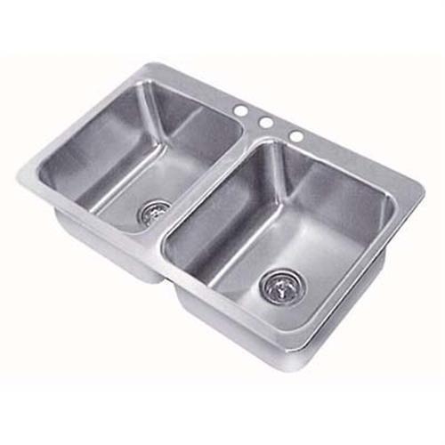 Smart Series Drop-In Sink Overall Size : 33 1/2 x 21 inch.