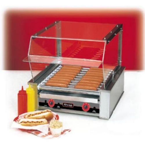 Nemco Food Equipment 18 Hot Dog Roller Grill, 18.5 x 16.25 x 7 inch.