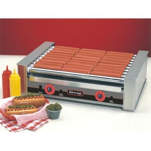 Nemco Food Equipment Slanted 27 Hot Dog Roller Grill, 22.25 X 16.25 X 10.25 Inch