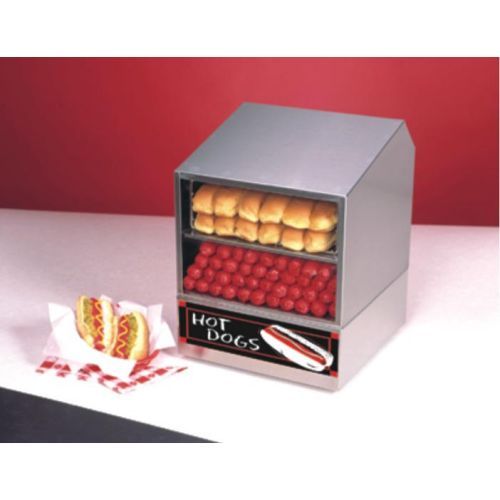Nemco Food Equipment 150 Hot Dog Steamer, 7.5 Quart Capacity
