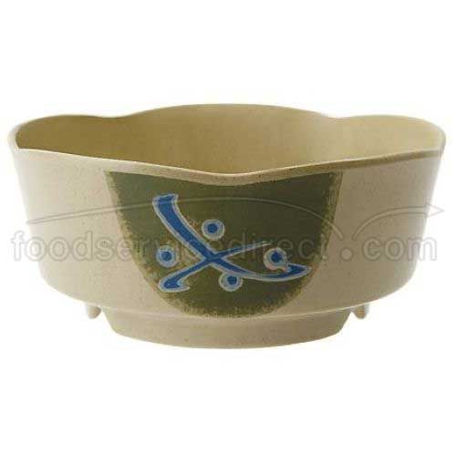 Get Enterprises Inc Traditional Japanese Series Melamine Scallop Edge Bowl, 16 Ounce -- 12 Per Case