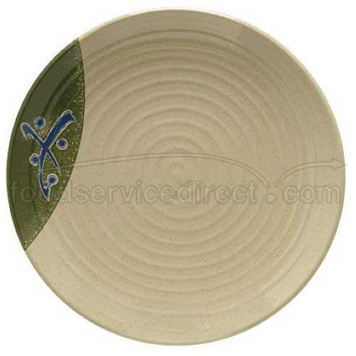 GET Enterprises inc Traditional Japanese Series Melamine Plate, 10.5 inch -- 12 per case.