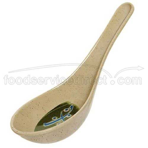 Get Enterprises Inc Traditional Japanese Series Melamine Soup Spoon, 1 Ounce -- 60 Per Case