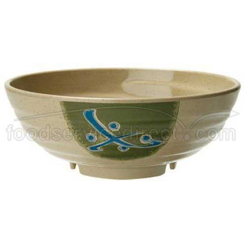 GET Enterprises inc Traditional Japanese Series Melamine Bowl, 36 Ounce Rim Full -- 12 per case.
