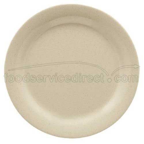 Get Enterprises Inc Tahoe Centennial Series Sandstone Melamine Round Plate, 10 Inch -- 12 Per Case