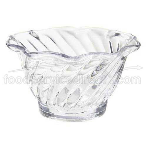 Get Enterprises Inc Dessert Time Styrene Acrylonitrile Dessert Dish, 5 Ounce -- 48 Per Case