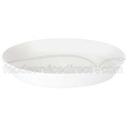 GET Enterprises inc Styrene Acrylonitrile White Economy Bar Serving Tray, 13 inch -- 12 per case.