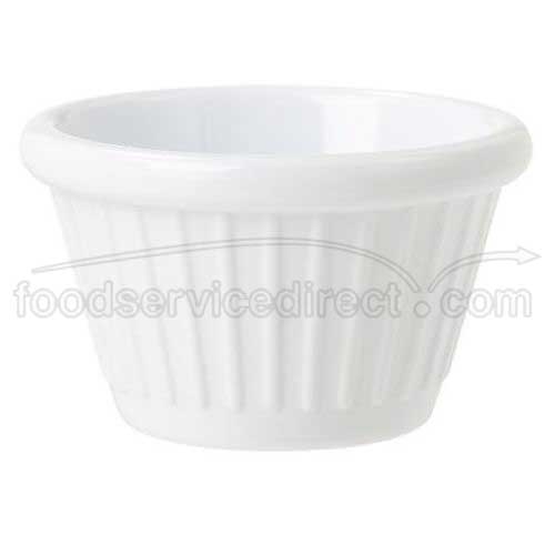 GET Enterprises inc Melamine Fluted Ramekin, 1.5 Ounce -- 48 per case.