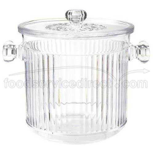 Get Enterprises Inc Polycarbonate Clear Ice Bucket, 2.5 Quart -- 6 Per Case