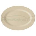 GET Enterprises inc Tahoe Centennial Series Sandstone Melamine Oval Platter, 16.25 x 12 inch -- 12 per case.