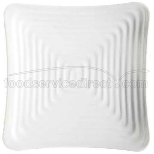 GET Enterprises inc Milano Melamine Square Plate, 6 inch -- 12 per case