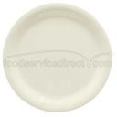GET Enterprises inc Diamond Ivory Melamine Round Narrow Rim Plate, 10.5 inch -- 12 per case.