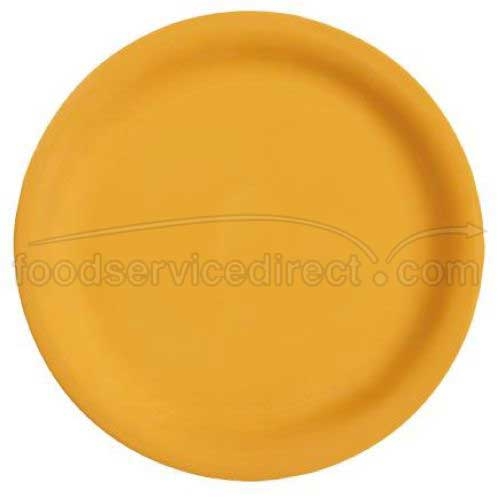 Rainforest Green GET Enterprises inc Diamond Mardi Gras Melamine Round Narrow Rim Plate, 9 inch -- 24 per case.