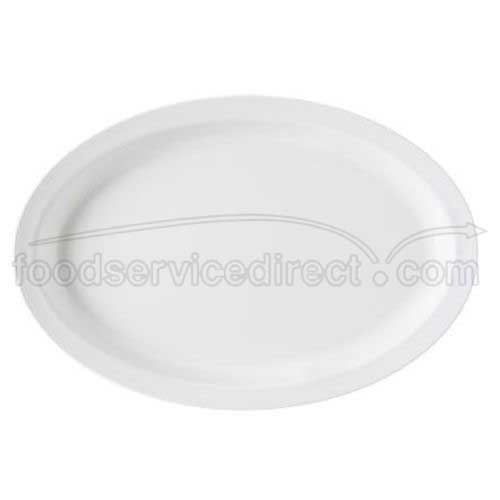 GET Enterprises inc Supermel I Melamine Oval Platter, 10 x 6.75 inch -- 24 per case.