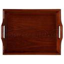 GET Enterprises inc Hardwood Room Service Tray, 18 x 14 inch -- 6 per case