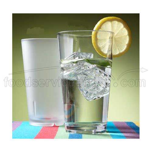 Get Enterprises Inc Styrene Acrylonitrile Clear Shaker, 16 Ounce -- 24 Per Case