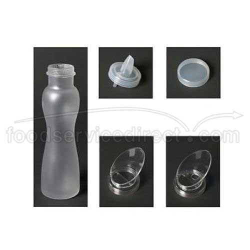 GET Enterprises inc Polycarbonate Salad Dressing Bottle Set, 32 Ounce - includes 2 Bottles -- 1 set.