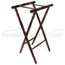 GET Enterprises inc Luxury Hardwood Mahogany High Tray Stand, 30.25 inch -- 4 per case