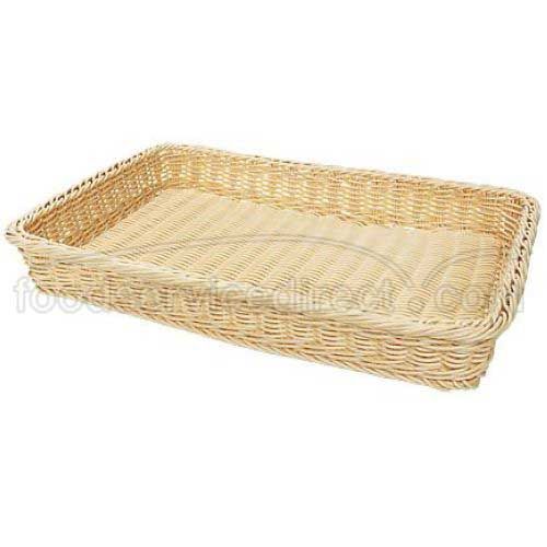 Get Enterprises Inc Designer Polyweave Basket, Rectangular, 18 X 12.25 Inch -- 12 Per Case