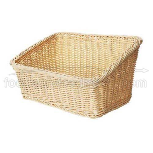 Get Enterprises Inc Designer Polyweave Basket, Rectangular, 9.25 X 13 Inch -- 6 Per Case