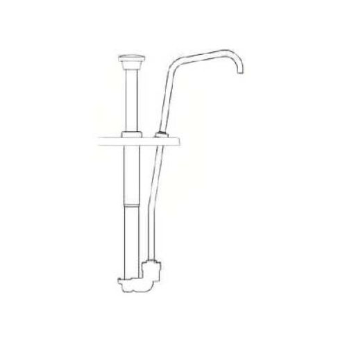 Server Stainless Steel Condiment Pump Only.