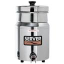 Server Stainless Steel Single Well Food Warmer Server, 500 Watt.