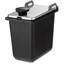 Server 1/9-Size Jar and Hinged Lid Only, 6 inch Deep.