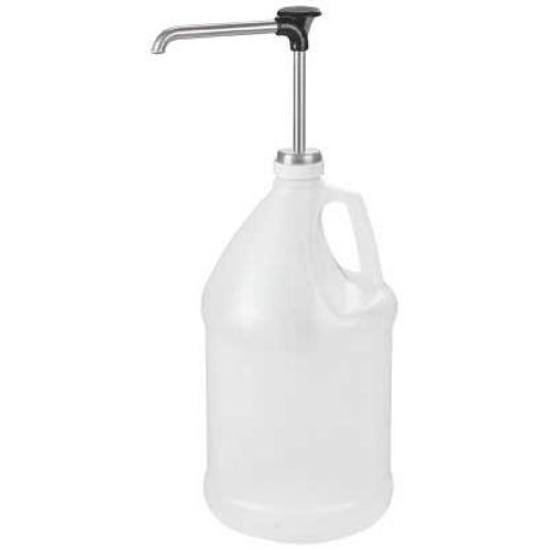 Server Stainless Steel Bottle Pump Only With 38 Mm Opening, 4.687 X 3.75 X 3.75 Inch