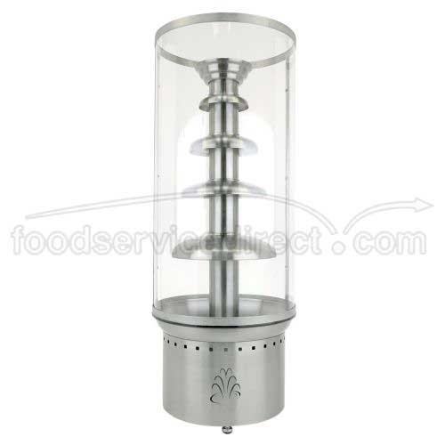 Buffet Enhancements Stainless Steel and Clear Acrylic Attended Sneeze Guard Only.