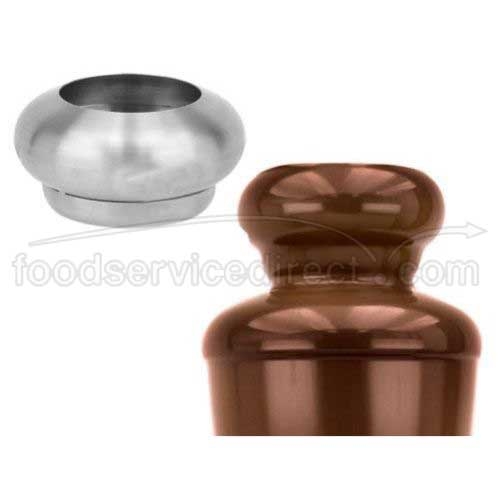 Buffet Enhancements Stainless Steel Ball Shape Topper Only.