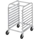 Channel Manufacturing Aluminum Under Counter Front Load 3 inch Spacing Bun Pan Rack, 32 x 20 1/2 x 26 inch.