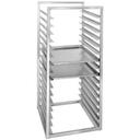 Channel Manufacturing Knock Down Series 3 inch Spacing Reach In Aluminum Bun Pan Rack, 51 x 20.5 x 23 inch.