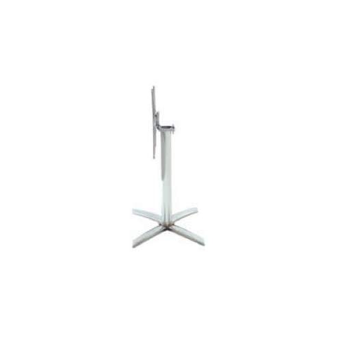 Emu Aluminum 4 Cross Table Base Only, 24 inch width.