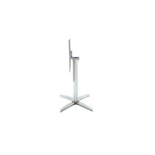 Emu Aluminum 4 Cross Table Base Only, 24 Inch Width