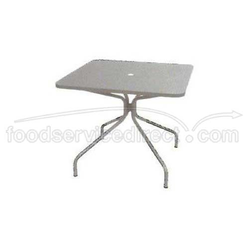 Emu Americas LLC Square Solid Top Umbrella Table, 32 x 32 x 28 inch.