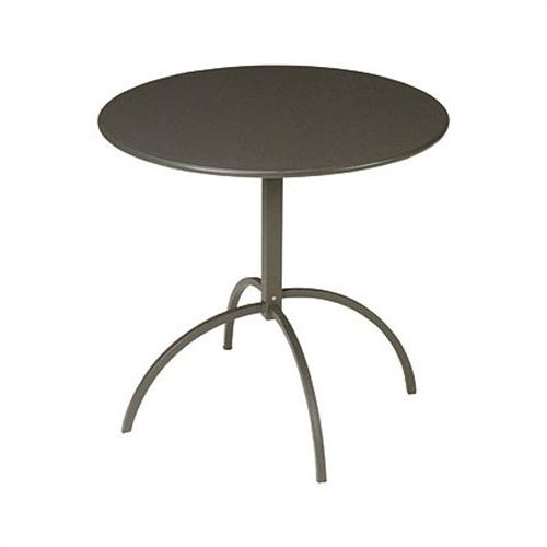 Emu Segno Outdoor Tilt Table - Flat Steel Top And Square Tubular Steel Base, 32 Inch Diameter Round.