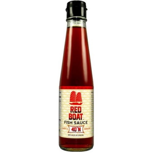 Red Boat Asian 40 Degree N Fish Sauce, 250 Milliliter -- 6 per case.