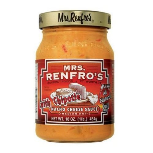 Mrs Renfros Chipotle Nacho Cheese Sauce, 16 Ounce -- 6 per case.