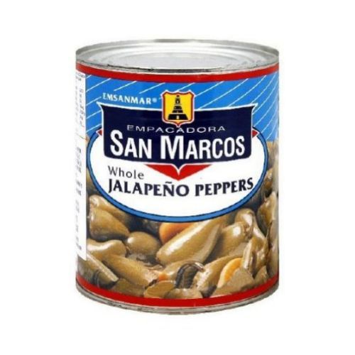 San Marcos Whole Jalapeno Pepper, 26 Ounce -- 12 Per Case