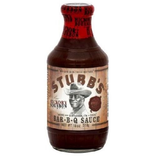 Stubbs Hickory Bourbon Barbecue Sauce, 18 Ounce -- 6 per case