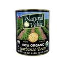 Natural Value Garbanzo Beans, 108 Ounce -- 6 per case.