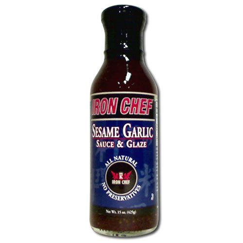 Iron Chef Sesame Garlic Sauce, 15 Ounce -- 6 Per Case