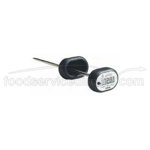 Comark Pocket Digital Food Thermometer With Boot, (-40 To 550) Degree Fahrenheit -- 6 Per Case
