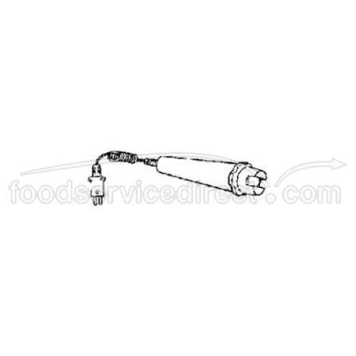 Comark Type J Handle Only With Curly Lead, Sub-miniature Connector -- 6 Per Case